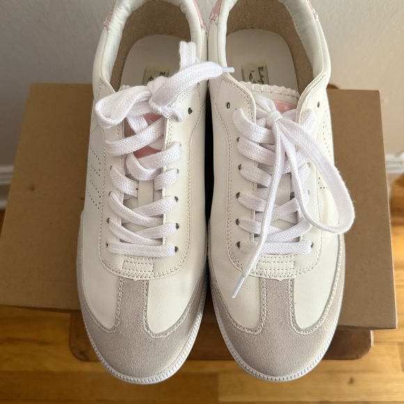 Vintage Havana Crisp 11 White Grey Baby Pink Low Top Sneaker Size 10 - Picture 7 of 8